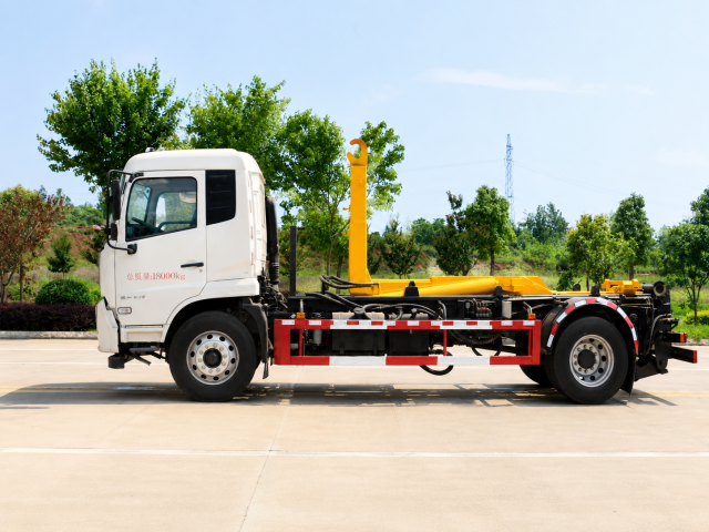 Dongfeng Tianjin 14-Ton Hook-Lift Garbage Truck, Suizhou Hongda Automobile Sales Co., Ltd.,Dongfeng Tianjin 14-Ton Hook-Lift Garbage Truck