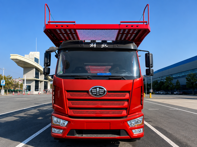 Transporteur de véhicules FAW Jiefang à 6 voitures, Suizhou Hongda Automobile Sales Co., Ltd., Transporteur de véhicules FAW Jiefang à 6 voitures