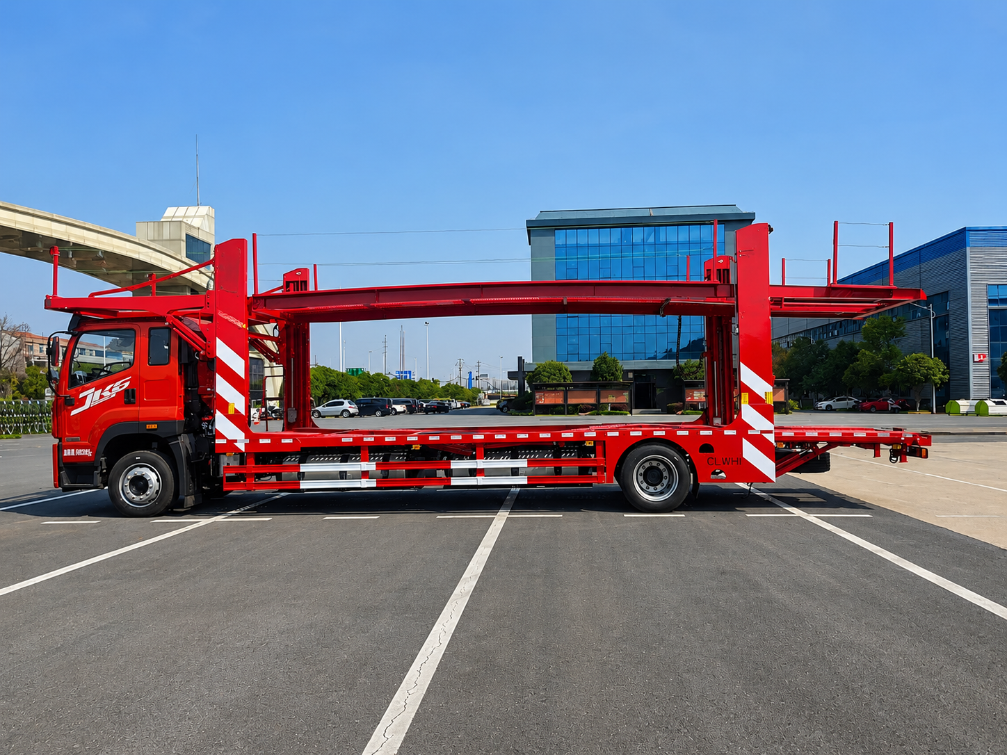 FAW Jiefang Natural Gas 6-Car Hauler, Suizhou Hongda Automobile Sales Co., Ltd.,FAW Jiefang Natural Gas 6-Car Hauler