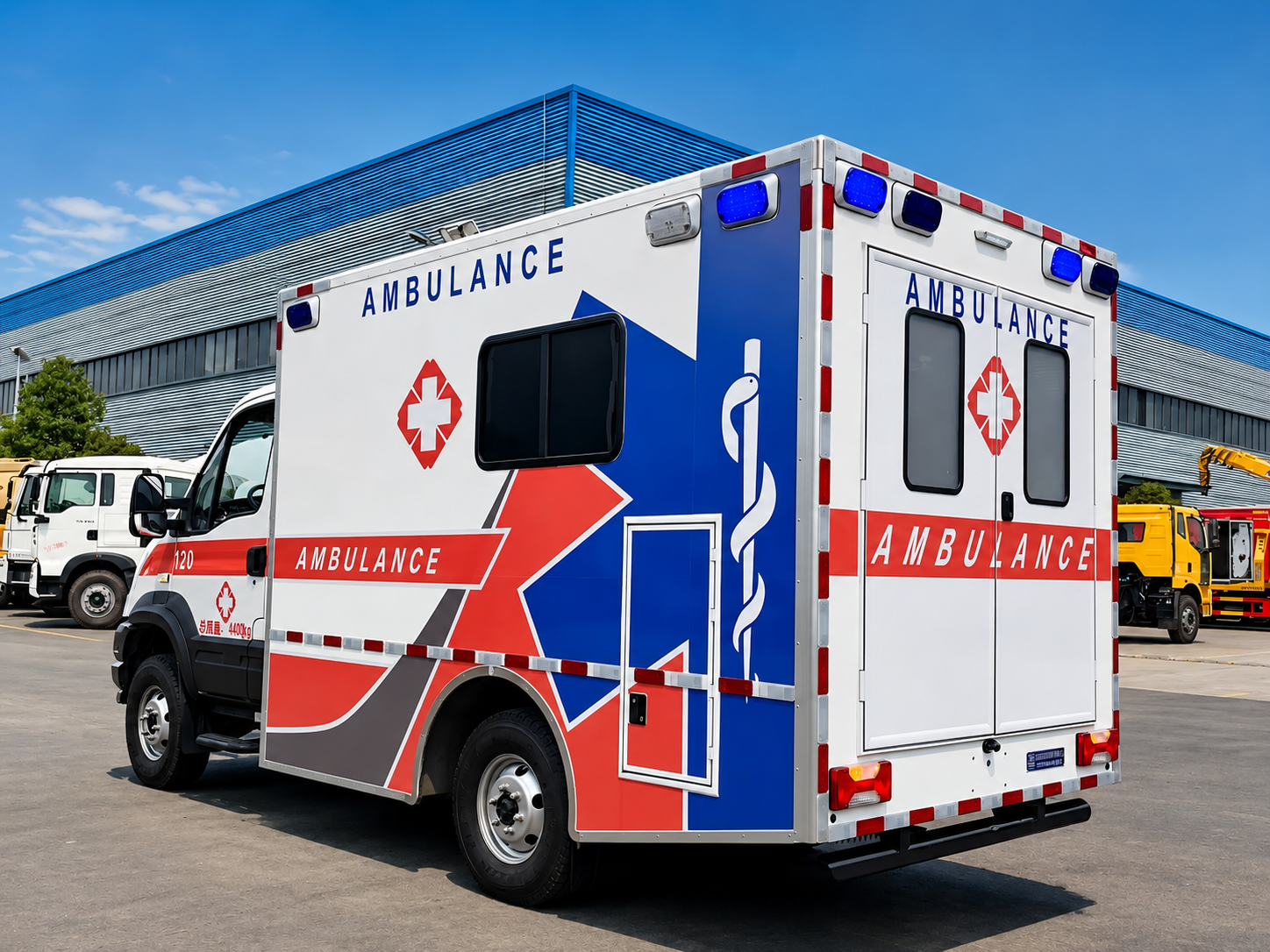 Iveco 4WD Ambulance, Suizhou Hongda Automobile Sales Co., Ltd.,Iveco 4WD Ambulance