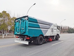 Camion balayeuse de voirie haute pression Dongfeng 9+7 m³, Suizhou Hongda Automobile Sales Co., Ltd., Camion balayeuse de voirie haute pression Dongfeng 9+7 m³