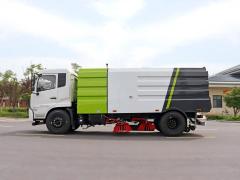 Camion balayeuse de voirie Dongfeng 8 m³, Suizhou Hongda Automobile Sales Co., Ltd., Camion balayeuse de voirie Dongfeng 8 m³