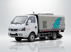 Camion balayeuse aspirante robuste DongFeng de 3 m³, Suizhou Hongda Automobile Sales Co., Ltd., Camion balayeuse aspirante robuste DongFeng de 3 m³