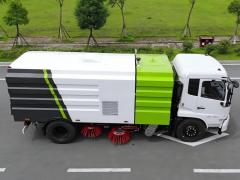 Camion balayeuse de voirie Dongfeng 8 m³, Suizhou Hongda Automobile Sales Co., Ltd., Camion balayeuse de voirie Dongfeng 8 m³
