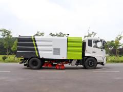 Camion balayeuse de voirie Dongfeng 8 m³, Suizhou Hongda Automobile Sales Co., Ltd., Camion balayeuse de voirie Dongfeng 8 m³