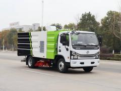 Camion balayeuse de voirie Dongfeng 5,5 m³, Suizhou Hongda Automobile Sales Co., Ltd., Camion balayeuse de voirie Dongfeng 5,5 m³