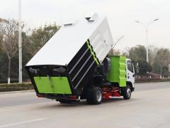 Camion balayeuse de voirie Dongfeng 5,5 m³, Suizhou Hongda Automobile Sales Co., Ltd., Camion balayeuse de voirie Dongfeng 5,5 m³