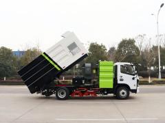 Camion balayeuse de voirie Dongfeng 5,5 m³, Suizhou Hongda Automobile Sales Co., Ltd., Camion balayeuse de voirie Dongfeng 5,5 m³
