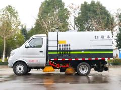 Camion balayeuse de voirie compacte Dongfeng 1,7 m³, Suizhou Hongda Automobile Sales Co., Ltd., Camion balayeuse de voirie compacte Dongfeng 1,7 m³