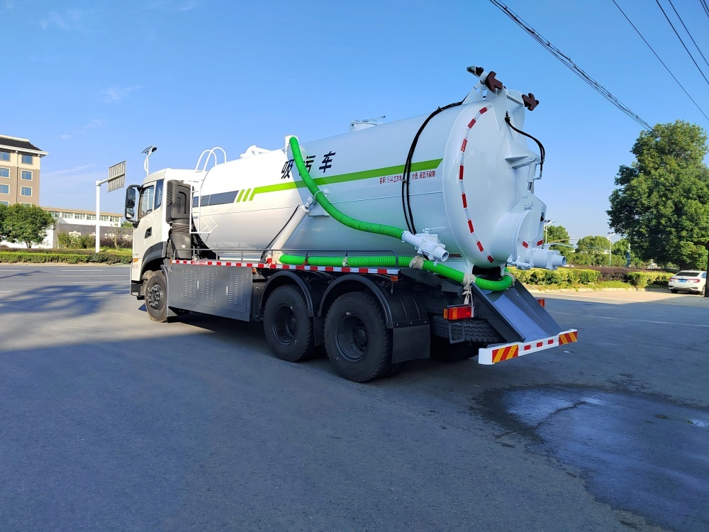 19 m³ Vacuum Sewage Suction Truck, Suizhou Hongda Automobile Sales Co., Ltd.,19 m³ Vacuum Sewage Suction Truck