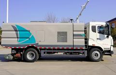 Вакуумная подметальная машина Sinotruk Howo V5 Series 8m³, Suizhou Hongda Automobile Sales Co., Ltd., HOWO 8m³ Heavy-Duty Vacuum Sweeper Truck