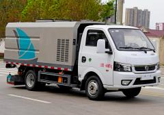 Camion balayeuse aspirante robuste DongFeng de 3 m³, Suizhou Hongda Automobile Sales Co., Ltd., Camion balayeuse aspirante robuste DongFeng de 3 m³