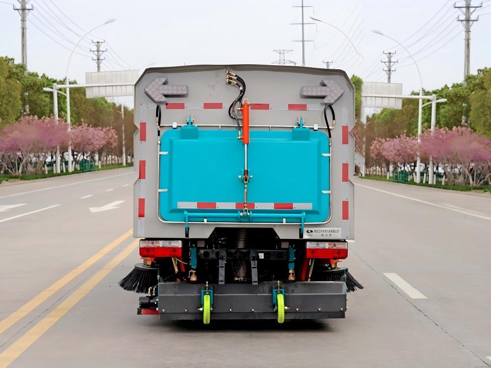 Camion balayeuse aspirante robuste DongFeng de 3 m³, Suizhou Hongda Automobile Sales Co., Ltd., Camion balayeuse aspirante robuste DongFeng de 3 m³