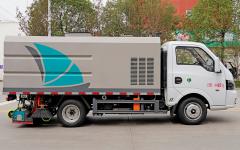 Camion balayeuse aspirante robuste DongFeng de 3 m³, Suizhou Hongda Automobile Sales Co., Ltd., Camion balayeuse aspirante robuste DongFeng de 3 m³