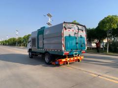 Camion balayeuse aspirante robuste DongFeng de 5 m³, Suizhou Hongda Automobile Sales Co., Ltd., Camion balayeuse aspirante robuste DongFeng de 5 m³