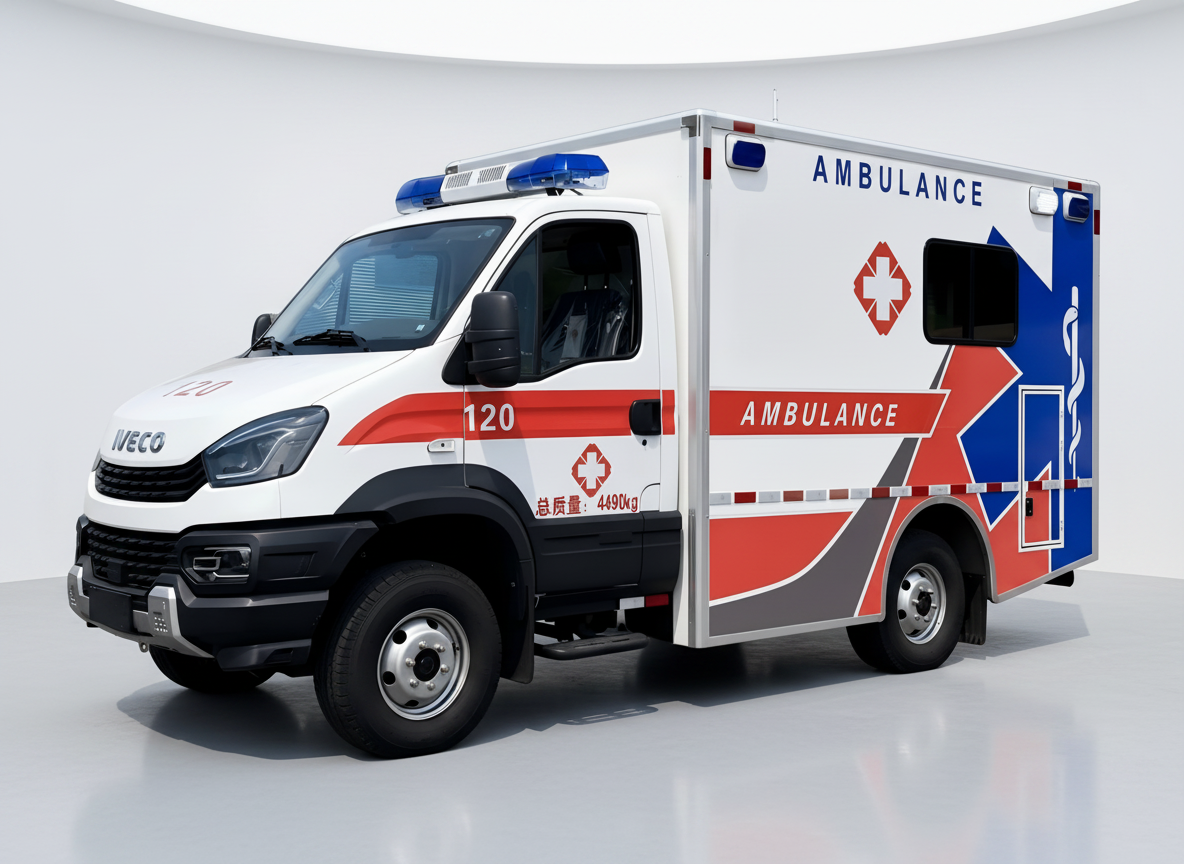 Iveco 4WD Ambulance, Suizhou Hongda Automobile Sales Co., Ltd.,Iveco 4WD Ambulance