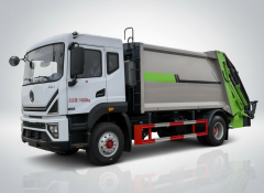 Мусоровоз DongFeng 14 м³ с задней загрузкой и компактором, Suizhou Hongda Automobile Sales Co., Ltd., Мусоровоз DongFeng 14 м³ с задней загрузкой и компактором
