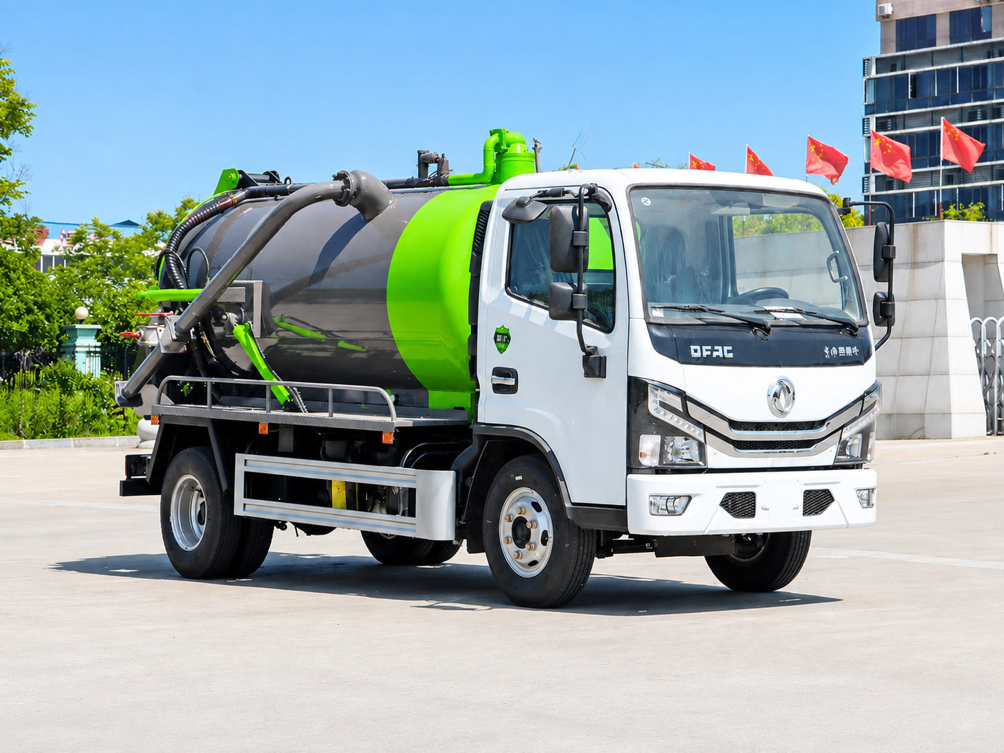 5m³ Septic Tank Vacuum Suction Truck, Suizhou Hongda Automobile Sales Co., Ltd.,5m³ Septic Tank Vacuum Suction Truck