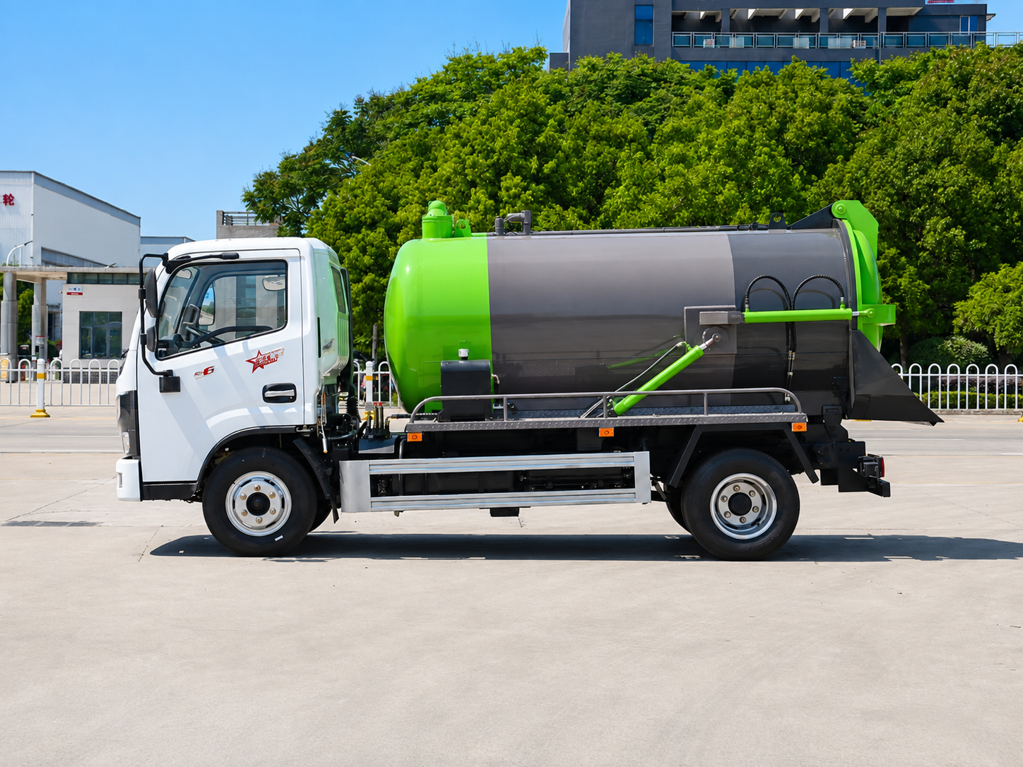 5m³ Septic Tank Vacuum Suction Truck, Suizhou Hongda Automobile Sales Co., Ltd.,5m³ Septic Tank Vacuum Suction Truck