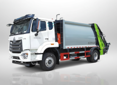 Мусоровоз HOWO с задней загрузкой и компактором, 16 м³, Suizhou Hongda Automobile Sales Co., Ltd., Мусоровоз HOWO с задней загрузкой и компактором, 16 м³