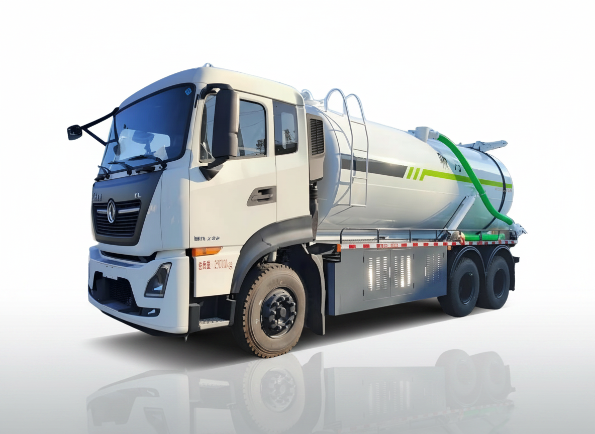 Вакуумный откачиватель сточных вод объемом 19 м³, компания Suizhou Hongda Automobile Sales Co., Ltd., Вакуумный откачиватель сточных вод объемом 19 м³