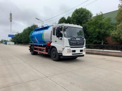 Camion d'aspiration des eaux usées sous vide de 11,5 m³, Suizhou Hongda Automobile Sales Co., Ltd., Camion d'aspiration des eaux usées sous vide de 11,5 m³