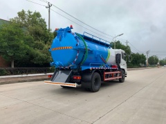 Camion d'aspiration des eaux usées sous vide de 11,5 m³, Suizhou Hongda Automobile Sales Co., Ltd., Camion d'aspiration des eaux usées sous vide de 11,5 m³