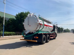 Camion d'aspiration des eaux usées sous vide de 18 m³, Suizhou Hongda Automobile Sales Co., Ltd., Camion d'aspiration des eaux usées sous vide de 18 m³