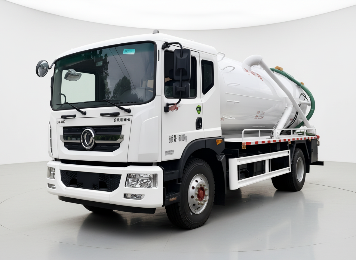 Вакуумный откачиватель сточных вод объемом 11,5 м³, компания Suizhou Hongda Automobile Sales Co., Ltd.
