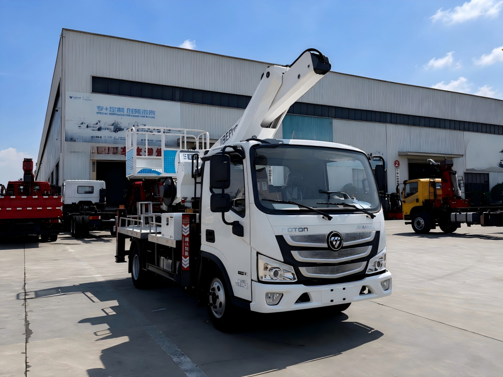 Camion nacelle télescopique FOTON de 18 m, Suizhou Hongda Automobile Sales Co., Ltd., Camion nacelle télescopique FOTON de 18 m