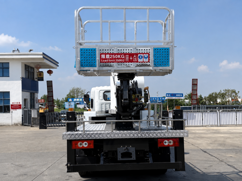 Camion nacelle télescopique FOTON de 18 m, Suizhou Hongda Automobile Sales Co., Ltd., Camion nacelle télescopique FOTON de 18 m