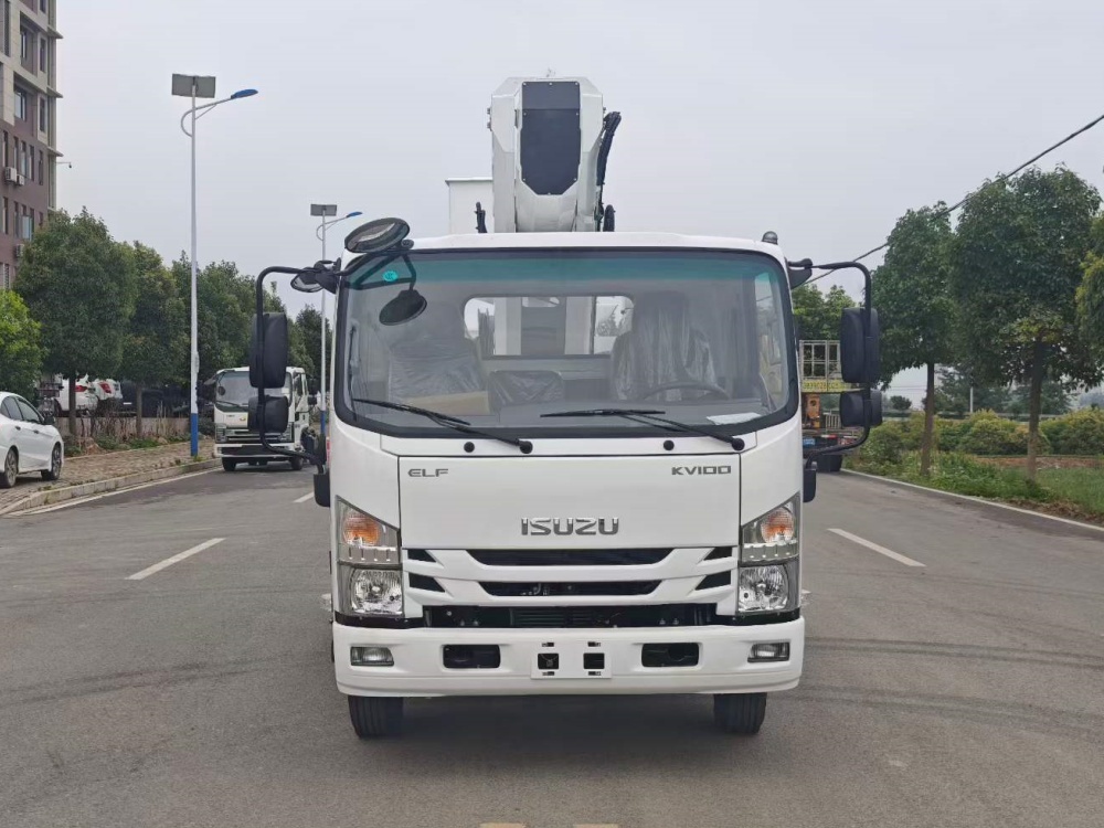 Грузовой автомобиль ISUZU с телескопической стрелой 30 м, Suizhou Hongda Automobile Sales Co., Ltd., Грузовой автомобиль ISUZU с телескопической стрелой 30 м