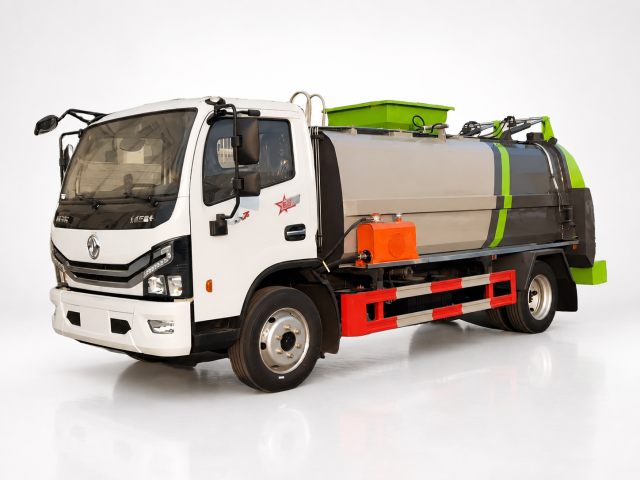 Dongfeng D7 Series 8m³ Food Waste Truck, Suizhou Hongda Automobile Sales Co., Ltd.,Dongfeng D7 Series 8m³ Food Waste Truck