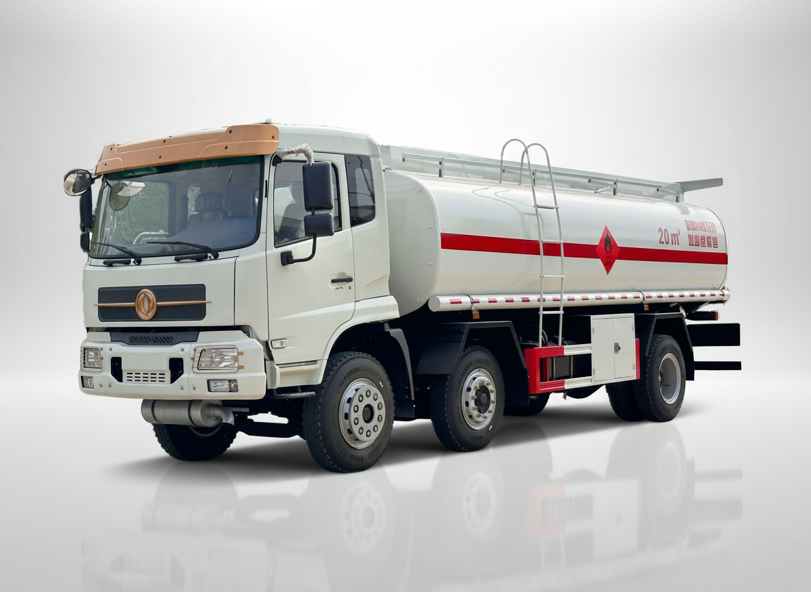 Camión cisterna de combustible Dongfeng Tianjin Serie 20–25 m³, Suizhou Hongda Automobile Sales Co., Ltd., Camión cisterna de combustible Dongfeng Tianjin Serie 20–25 m³