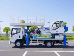 Camion nacelle télescopique ISUZU de 23 m, Suizhou Hongda Automobile Sales Co., Ltd., Camion nacelle télescopique ISUZU de 23 m