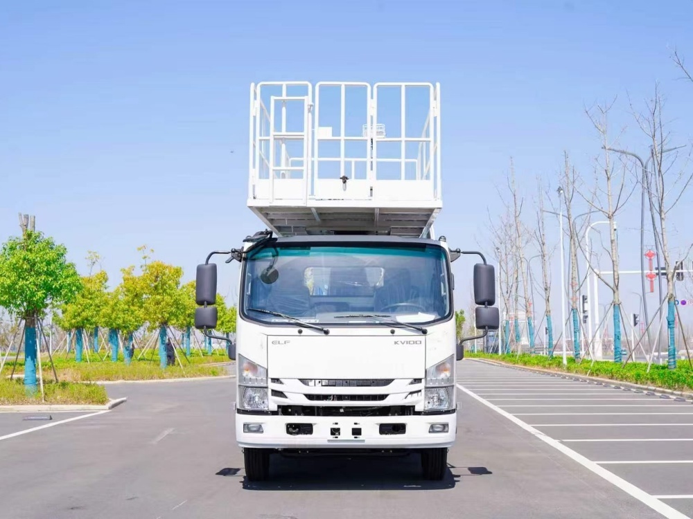 Camion nacelle télescopique ISUZU de 23 m, Suizhou Hongda Automobile Sales Co., Ltd., Camion nacelle télescopique ISUZU de 23 m