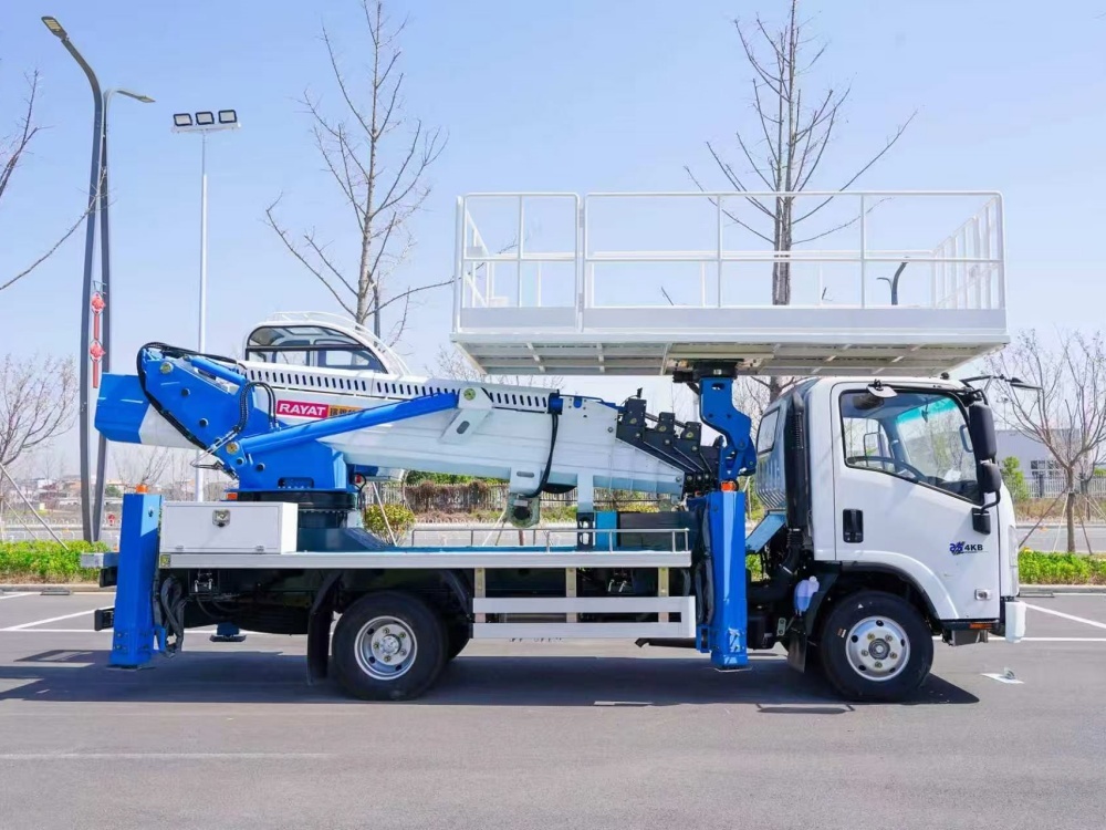 Camion nacelle télescopique ISUZU de 23 m, Suizhou Hongda Automobile Sales Co., Ltd., Camion nacelle télescopique ISUZU de 23 m
