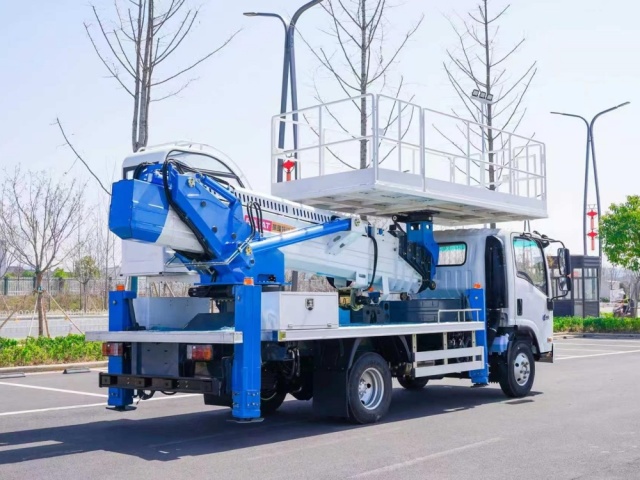 Camion nacelle télescopique ISUZU de 23 m, Suizhou Hongda Automobile Sales Co., Ltd., Camion nacelle télescopique ISUZU de 23 m