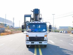 Camion nacelle télescopique HOWO de 36 m, Suizhou Hongda Automobile Sales Co., Ltd., Camion nacelle télescopique HOWO de 36 m