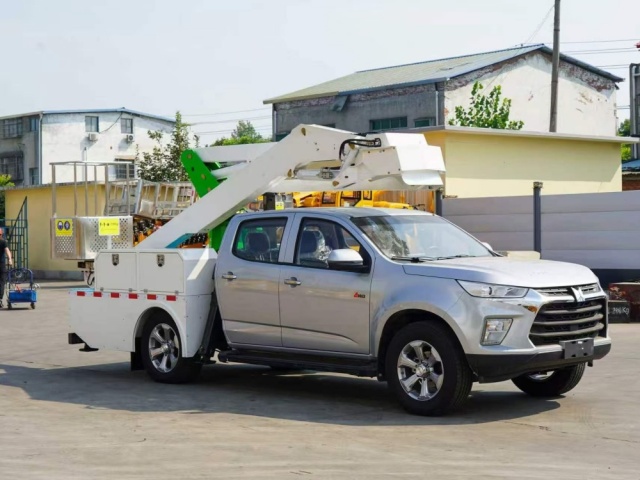 Camionnette ISUZU avec plateforme de travail aérienne de 13,3 m, Suizhou Hongda Automobile Sales Co., Ltd., Camionnette ISUZU avec plateforme de travail aérienne de 13,3 m