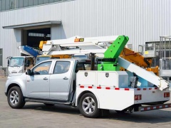 Camionnette ISUZU avec plateforme de travail aérienne de 13,3 m, Suizhou Hongda Automobile Sales Co., Ltd., Camionnette ISUZU avec plateforme de travail aérienne de 13,3 m