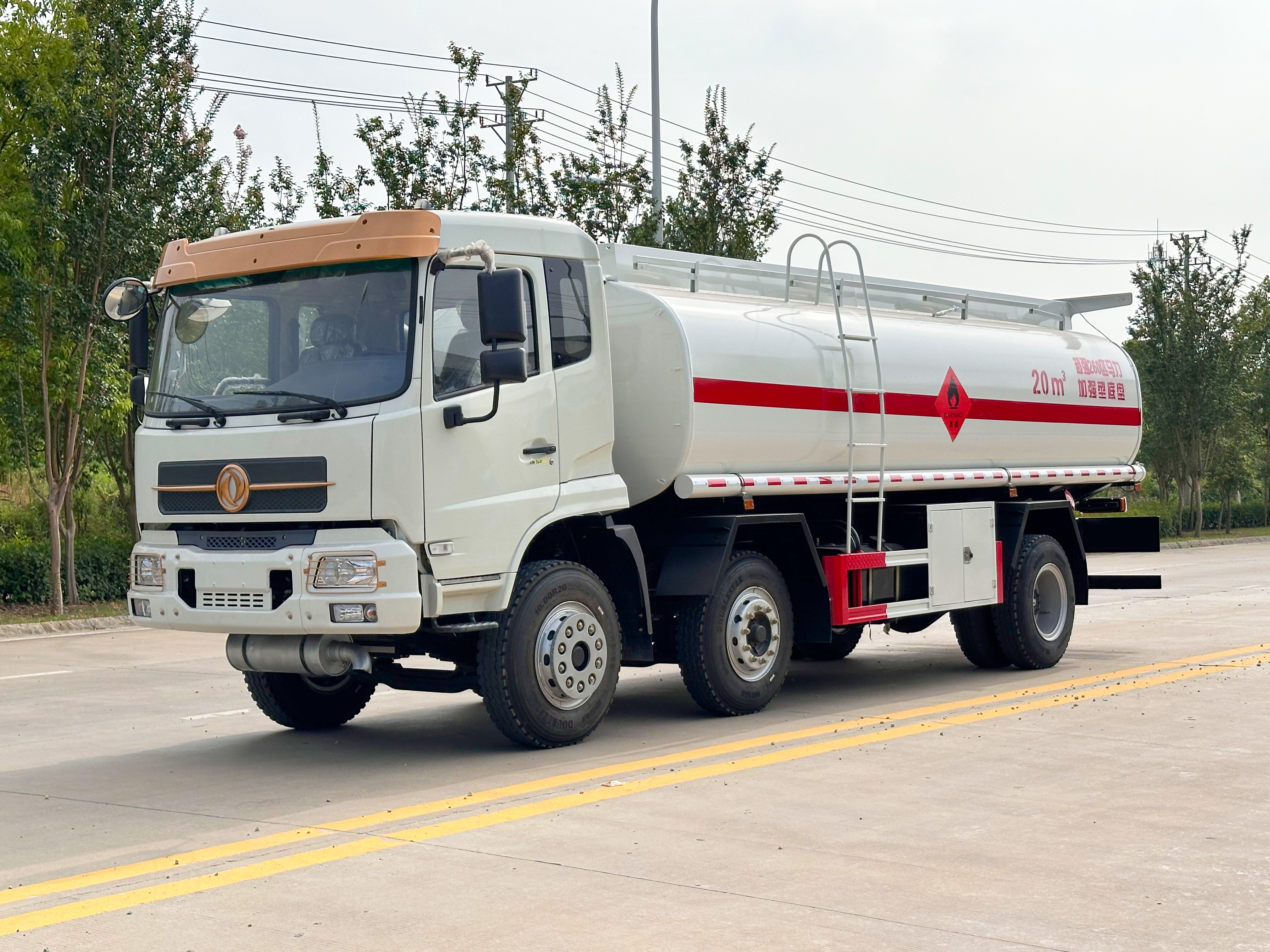 Camión cisterna de combustible Dongfeng Tianjin Serie 20–25 m³, Suizhou Hongda Automobile Sales Co., Ltd., Camión cisterna de combustible Dongfeng Tianjin Serie 20–25 m³