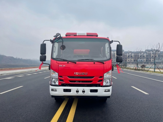 Camion de pompiers à mousse ISUZU 4 m³, Suizhou Hongda Automobile Sales Co., Ltd., Camion de pompiers à mousse ISUZU 4 m³