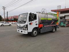 Camion de nettoyage à jet d'eau et d'aspiration combiné Dongfeng 5 m³, Suizhou Hongda Automobile Sales Co., Ltd., Camion de nettoyage à jet d'eau et d'aspiration combiné Dongfeng 5 m³