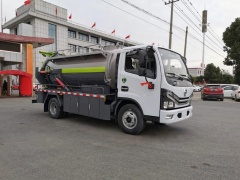 Camion de nettoyage à jet d'eau et d'aspiration combiné Dongfeng 5 m³, Suizhou Hongda Automobile Sales Co., Ltd., Camion de nettoyage à jet d'eau et d'aspiration combiné Dongfeng 5 m³