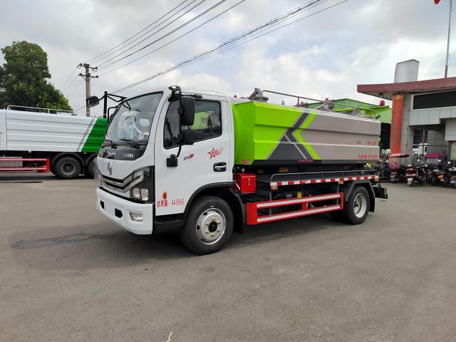 Комбинированный струйно-вакуумный автоцистерна Dongfeng объемом 8 м³, Suizhou Hongda Automobile Sales Co., Ltd., Dongfeng 8 м³