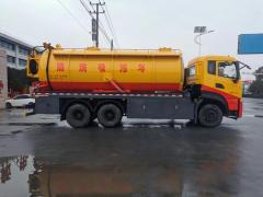 Camion de nettoyage à jet d'eau et d'aspiration combiné Dongfeng 20 m³, Suizhou Hongda Automobile Sales Co., Ltd., Camion de nettoyage à jet d'eau et d'aspiration combiné Dongfeng 20 m³