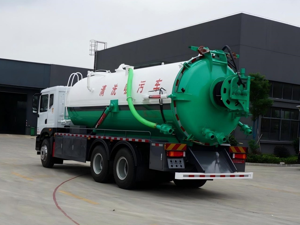 Camion de nettoyage à jet d'eau et d'aspiration combiné Dongfeng 20 m³, Suizhou Hongda Automobile Sales Co., Ltd., Camion de nettoyage à jet d'eau et d'aspiration combiné Dongfeng 20 m³