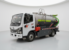 Camion de nettoyage à jet d'eau et d'aspiration combiné Dongfeng 5 m³, Suizhou Hongda Automobile Sales Co., Ltd., Camion de nettoyage à jet d'eau et d'aspiration combiné Dongfeng 5 m³
