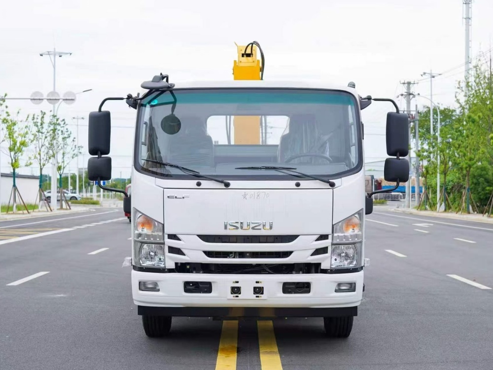 Эвакуатор ISUZU грузоподъемностью 4 тонны с краном, Suizhou Hongda Automobile Sales Co., Ltd., Эвакуатор ISUZU грузоподъемностью 4 тонны с краном